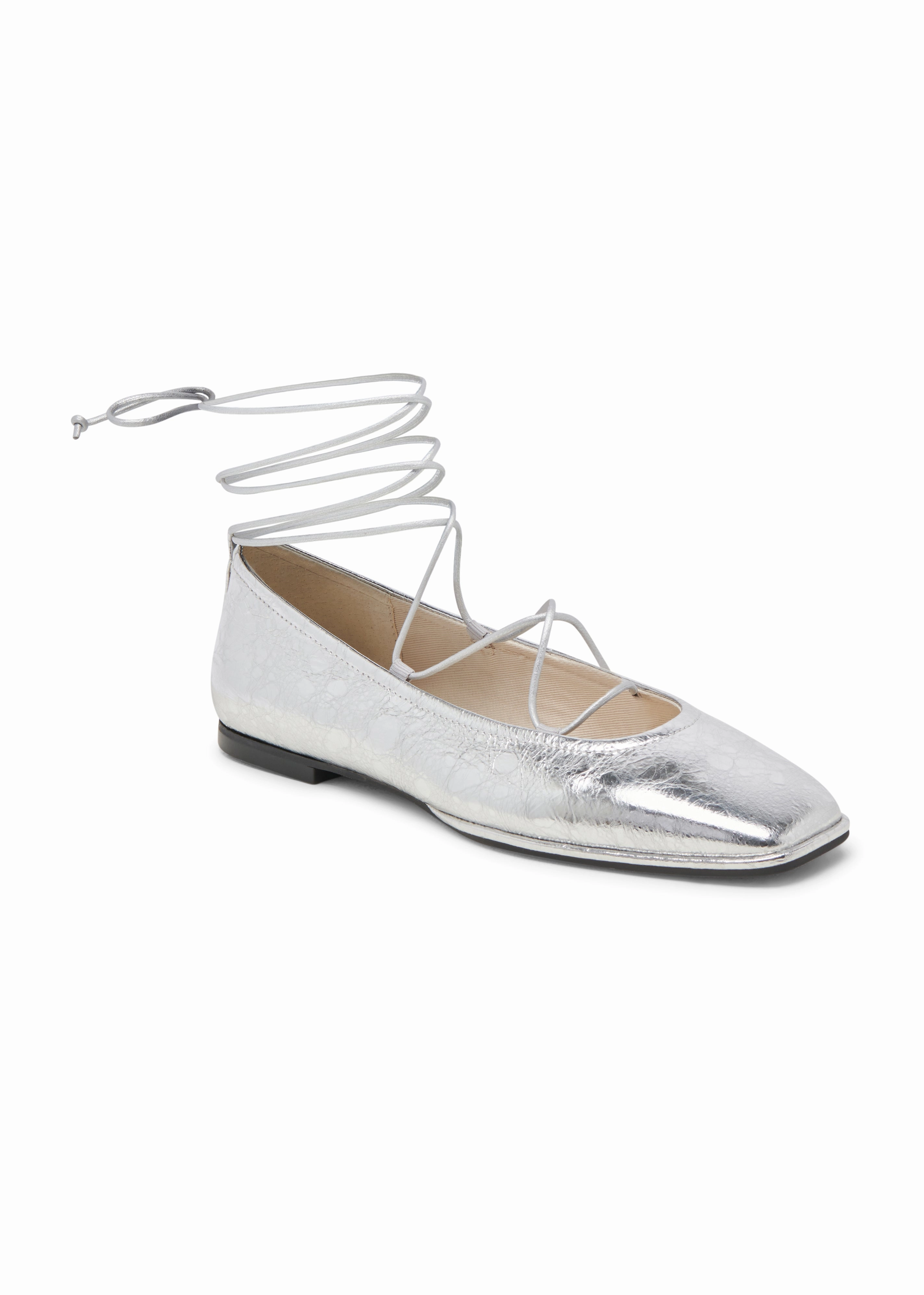 Impact-absorbing Glam traction Ryder Flat - Silver