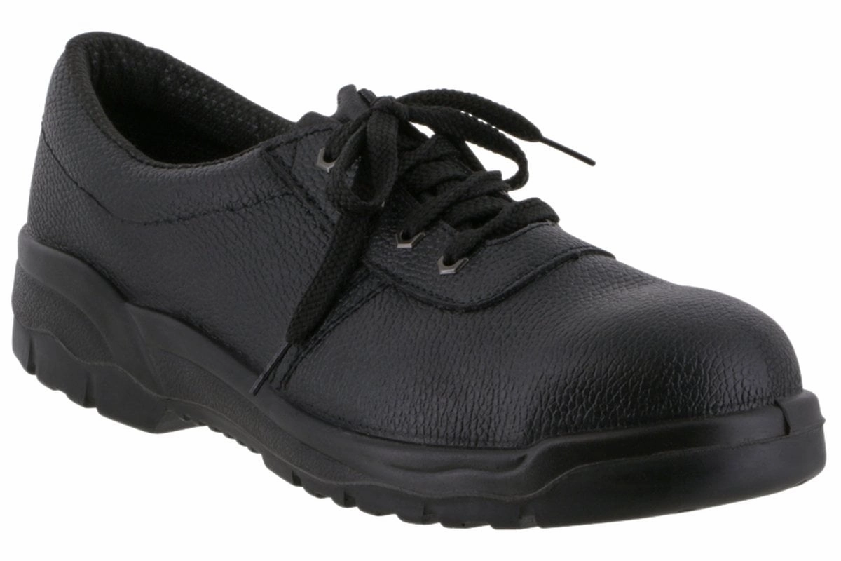 heel support shoes Superior Grip Footwear Portwest Steelite Protector Shoe Black