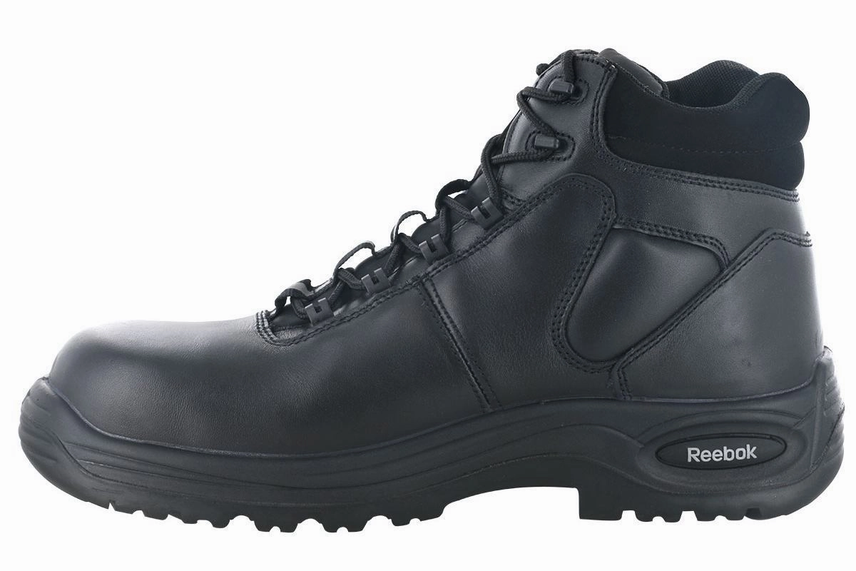 Reebok Composite Toe Sport Boot Black Quick Slip Design
