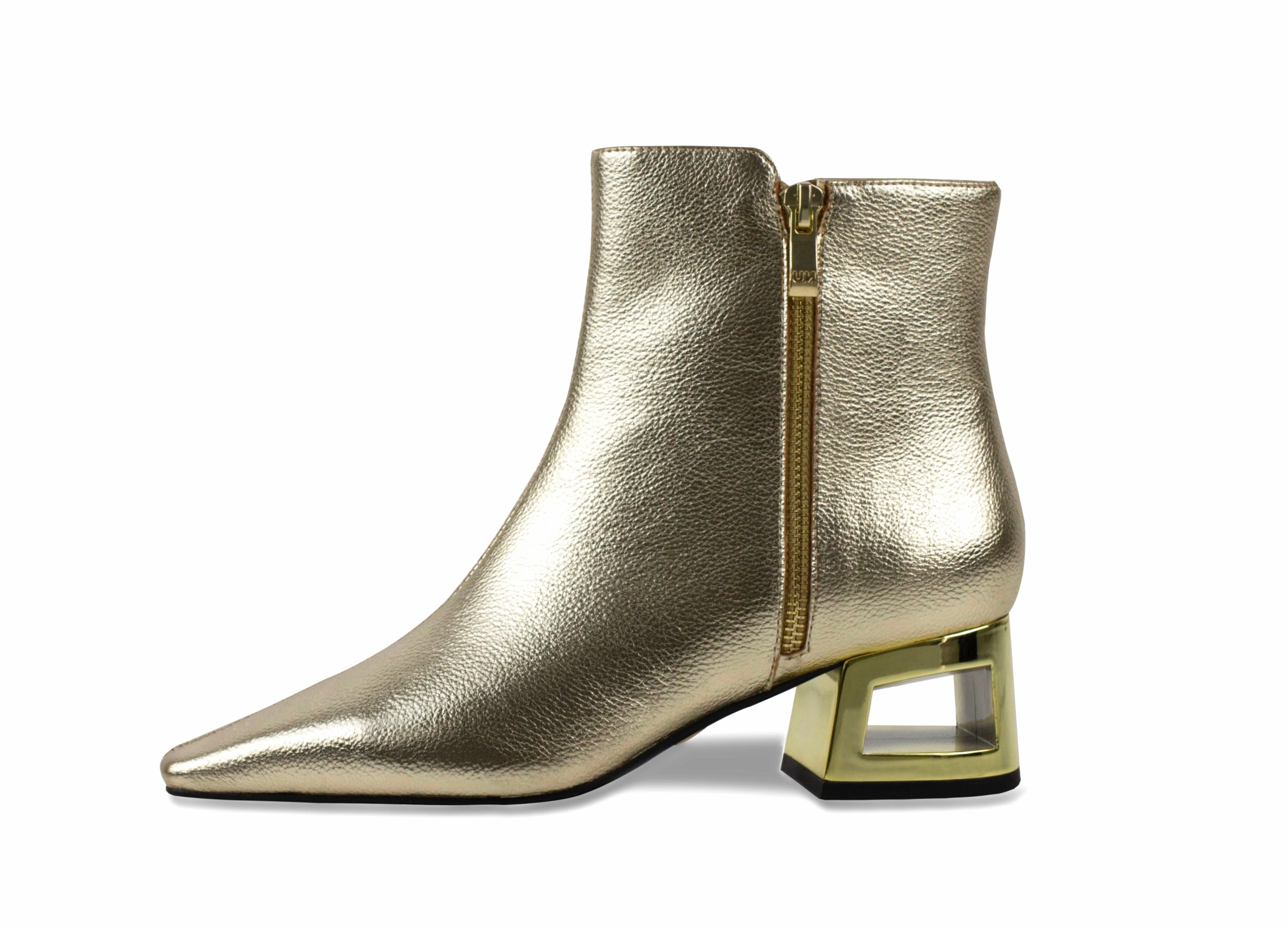 Dainty Heels Padded SAGE-Gold | Ninety Union Edgy Mood