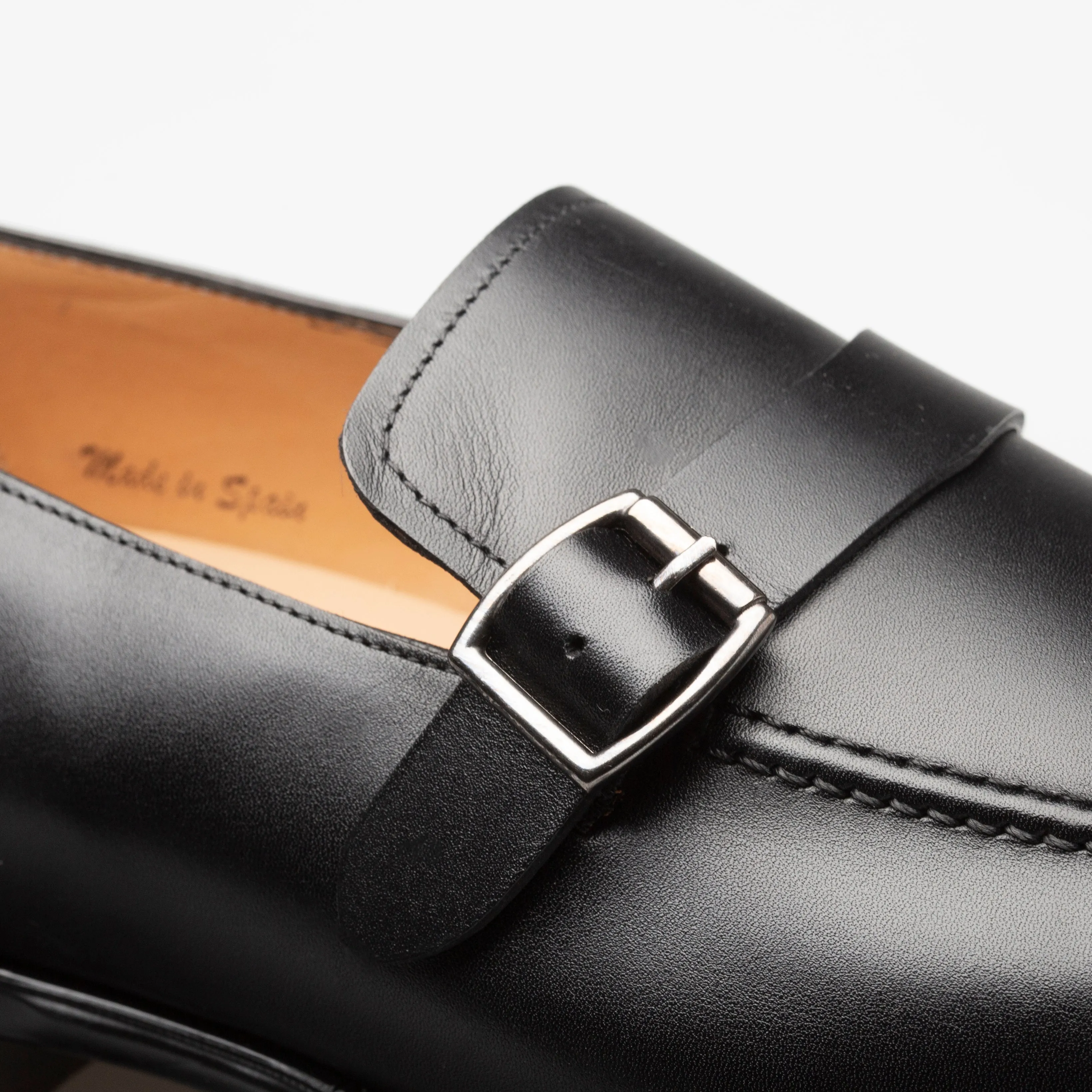 Salato Leather/Rubber Strap Loafer