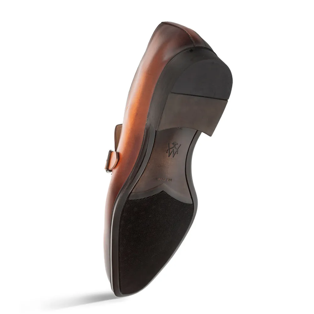 Salato Leather/Rubber Strap Loafer