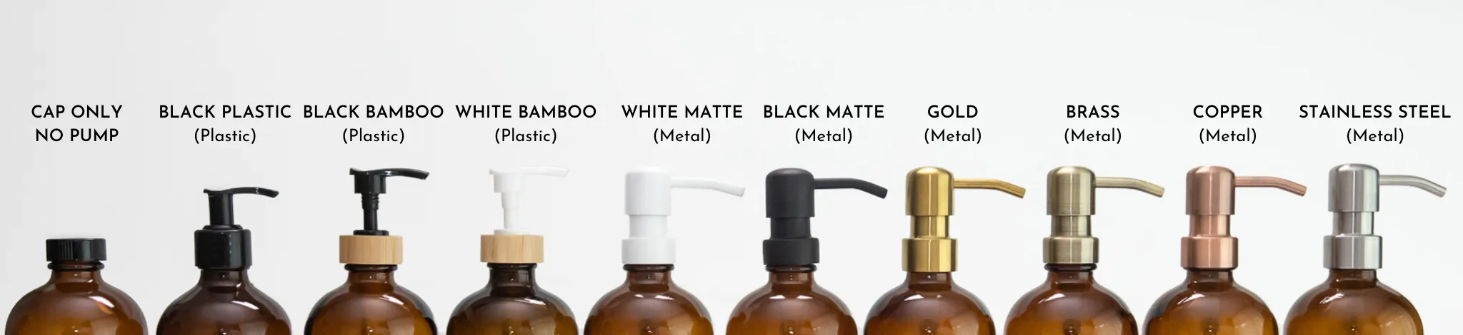 SALE | Pump Only for Glass Bottle - FINAL SALE