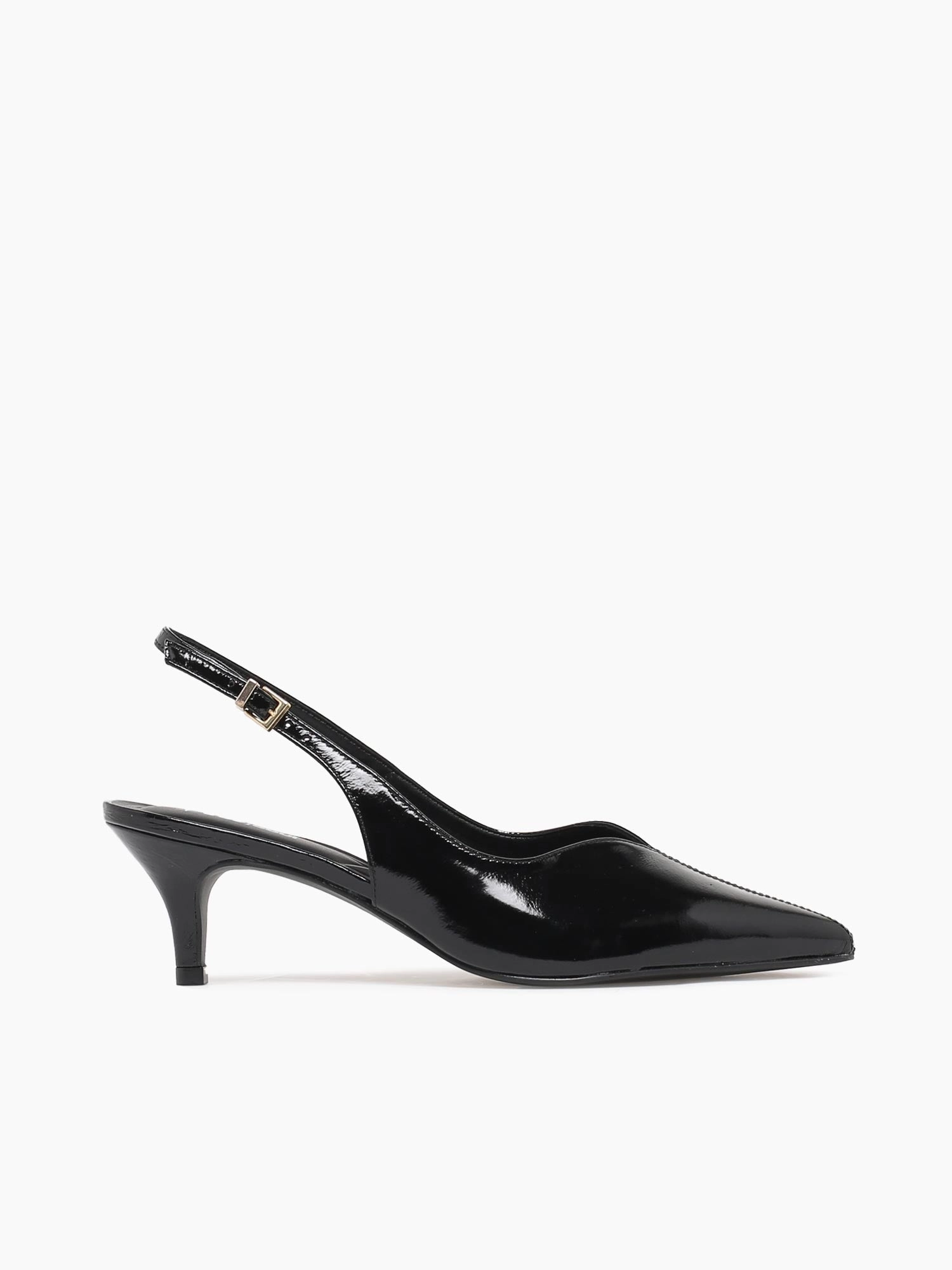 Samantha Preto Crinkle Couro Fast pace Simple Vibes