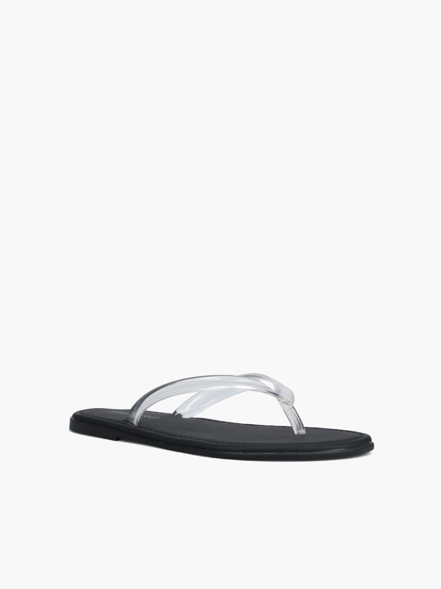 All Day Wear Comfort Soft Cushioned Footwear Beached Clear Black matte