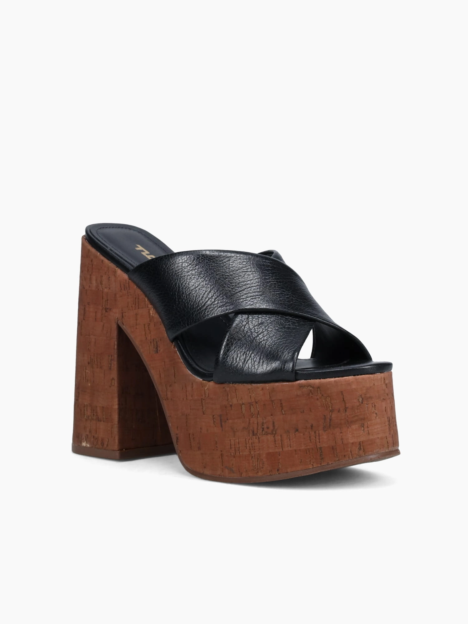 Ventilation Ports Heidi Black Leather