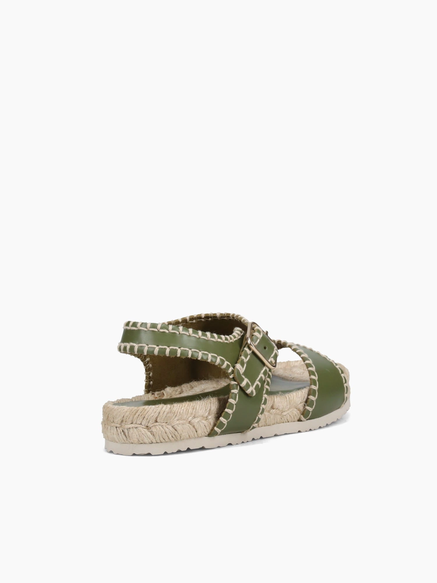 velcro Aba Khaki Calidis Leather