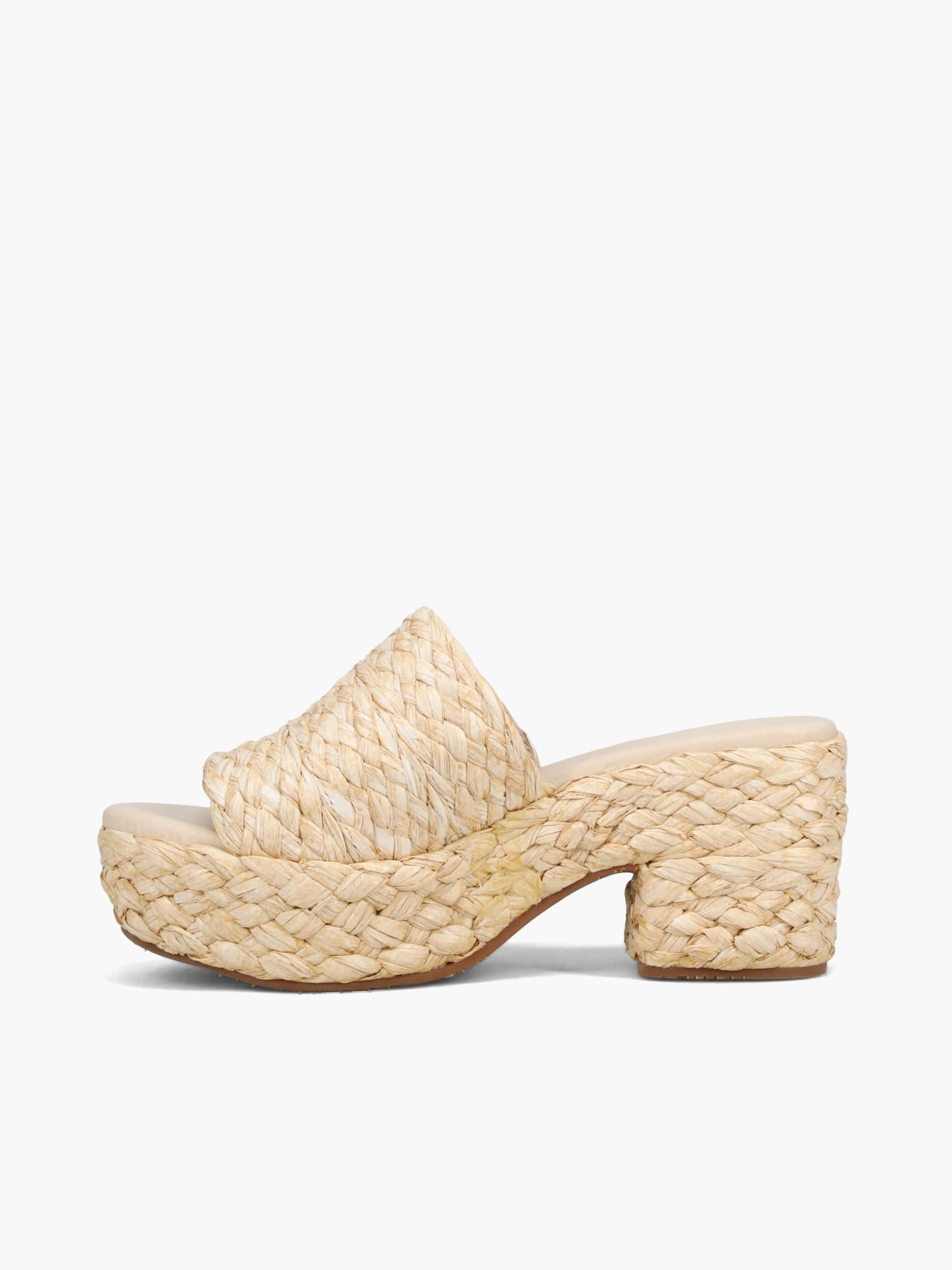 Trendy Vacation Sandals Dynamic flex Gilda Natural Raffia