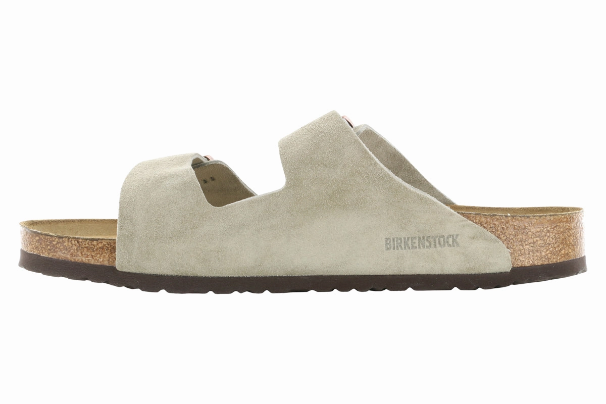 Birkenstock Arizona Soft Footbed Suede Leather Taupe suede upper