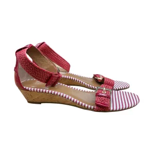 Sandals Heels Wedge By Sperry In Red, Size:10