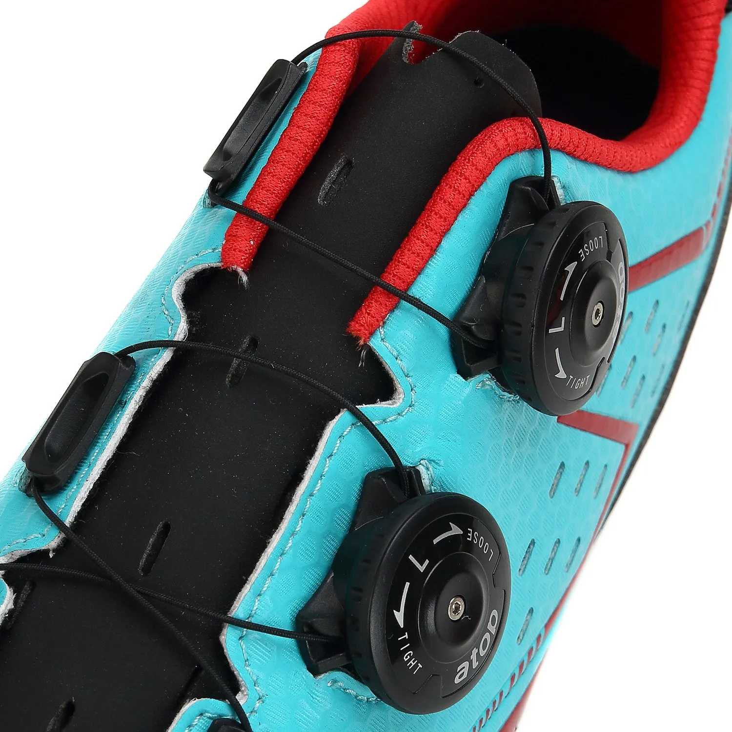 Santic Berton Blue Men Road Cycling Shoes