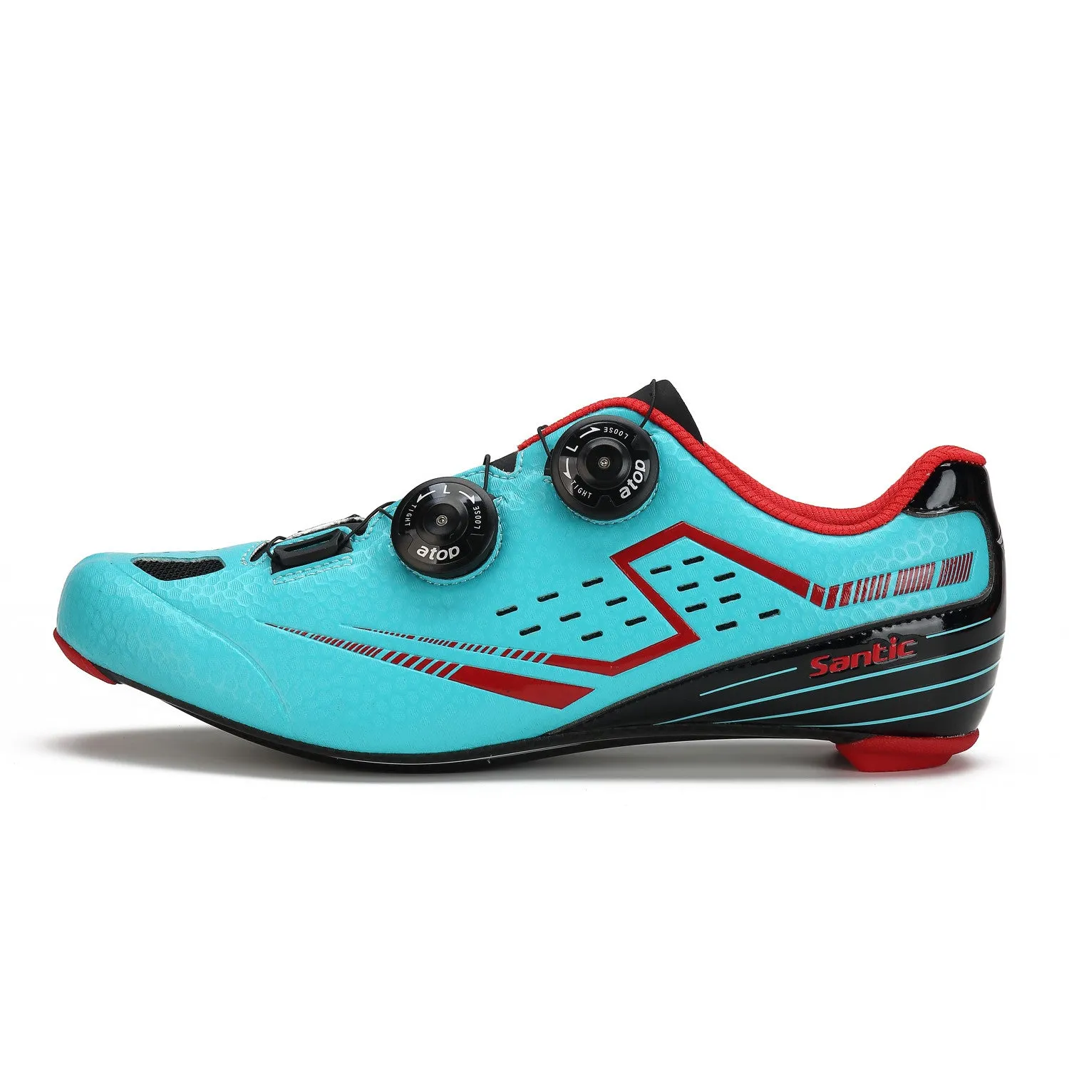 Santic Berton Blue Men Road Cycling Shoes