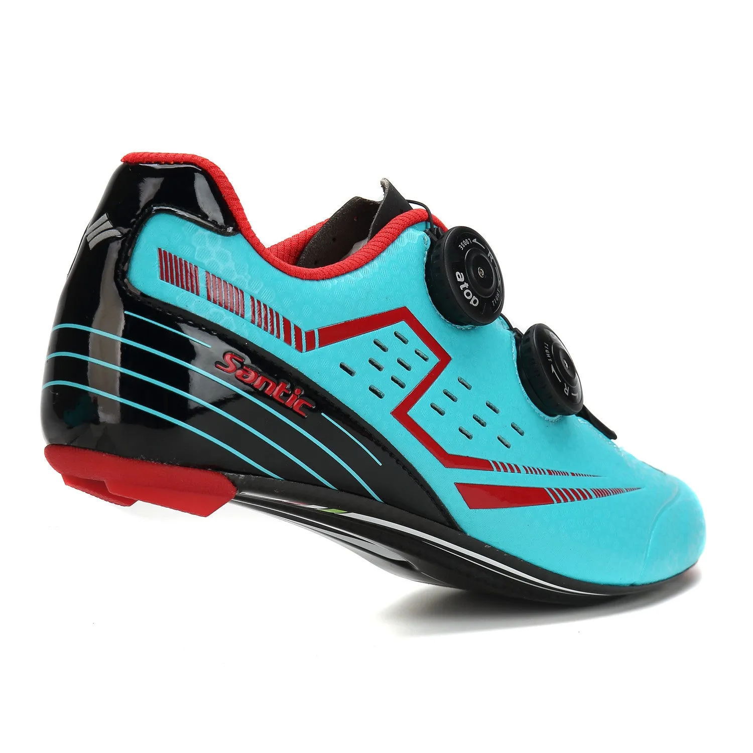 Santic Berton Blue Men Road Cycling Shoes