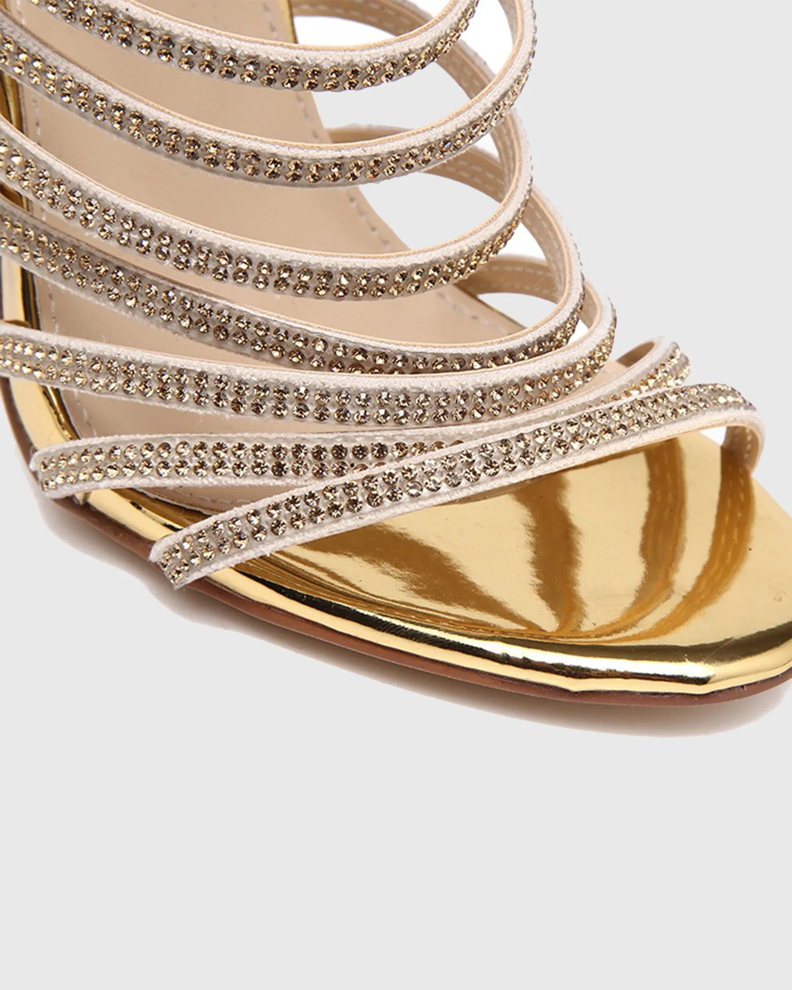 Santuzza Rhinestone Gladiator Sandals