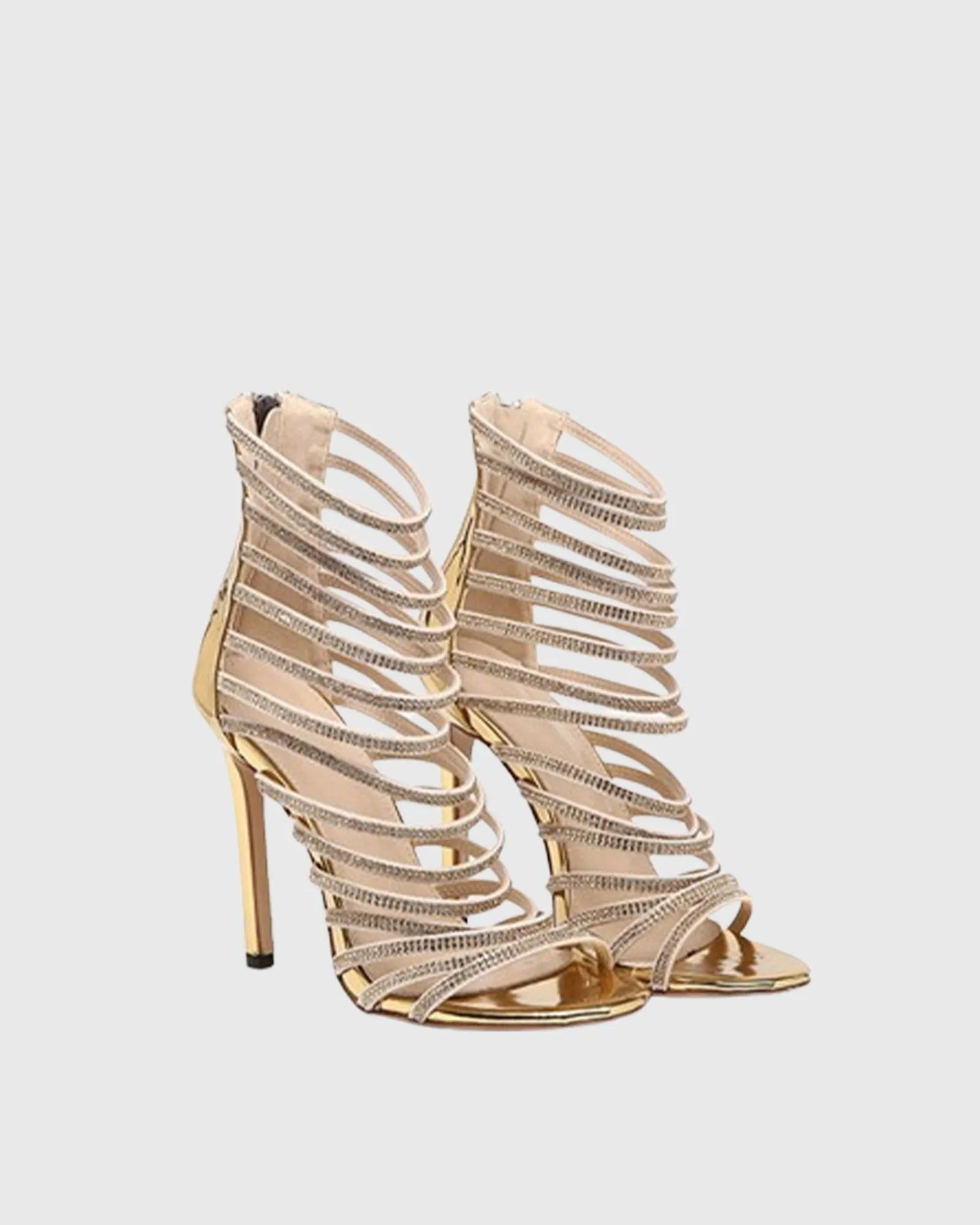 Santuzza Rhinestone Gladiator Sandals