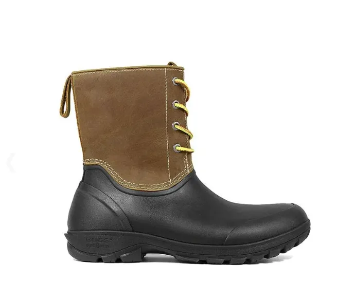 Sauvie Snow Leather - Men's Winter Boots | Bogs Classy ease