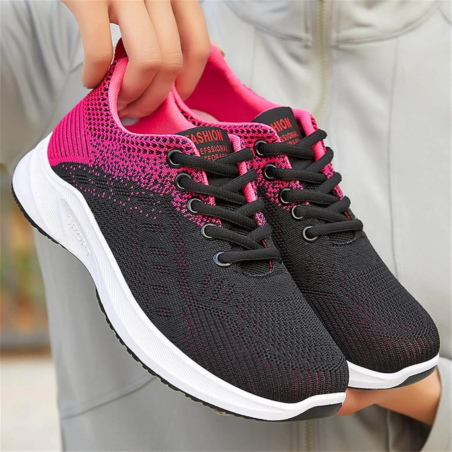 SBGMoSJ Sneakers for Women Size 8 Wide Women's Slip On Tennis Shoes Size 8 Womens White Slip On Sneakers Size 8 Platform Sneakers for Women Fashion Tan Zapatos para Mujer CóModos Con Plataforma
