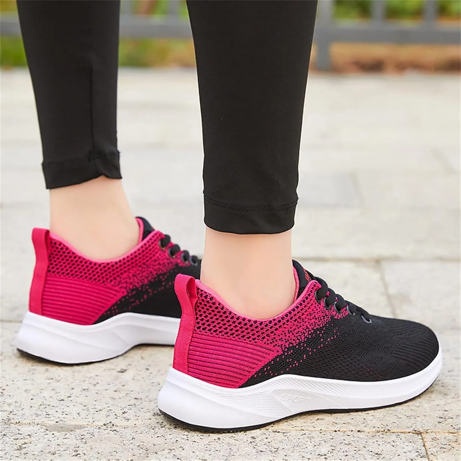 SBGMoSJ Sneakers for Women Size 8 Wide Women's Slip On Tennis Shoes Size 8 Womens White Slip On Sneakers Size 8 Platform Sneakers for Women Fashion Tan Zapatos para Mujer CóModos Con Plataforma