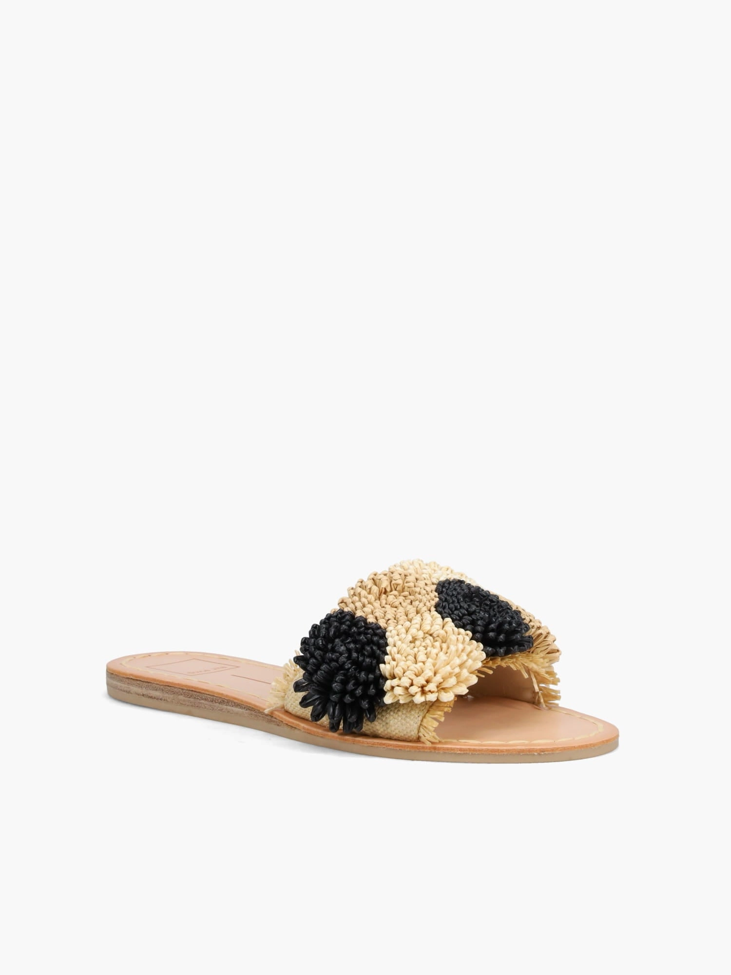 Danela Black Natural raffia Eco friendly materials Quick Dry Shoes