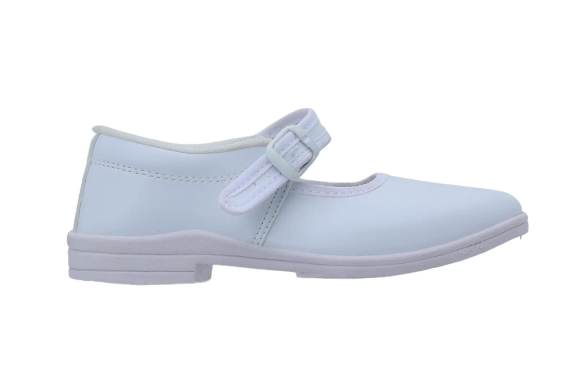 School Shoes Girls (White 6-8 Yrs) 59918