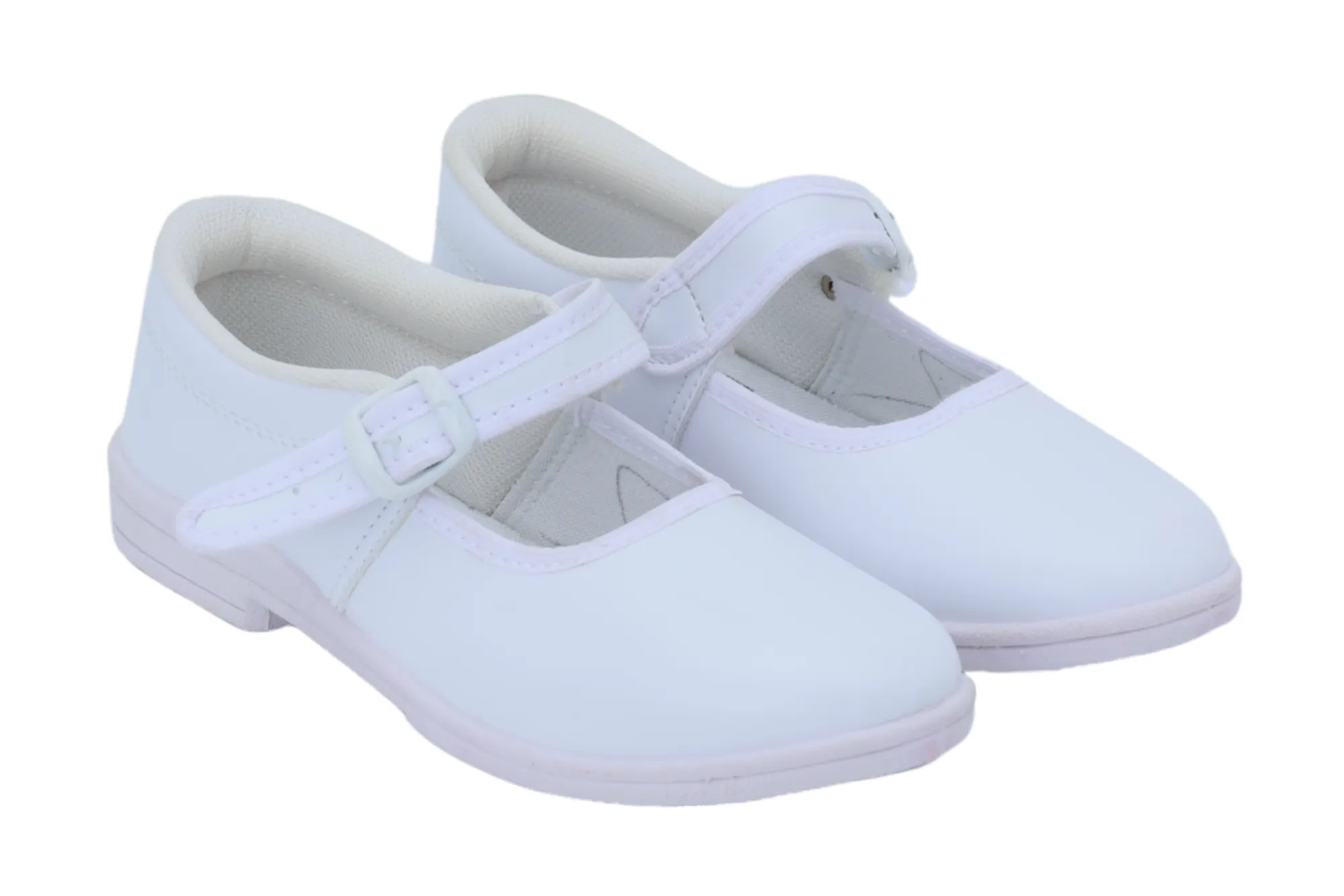 School Shoes Girls (White 6-8 Yrs) 59918