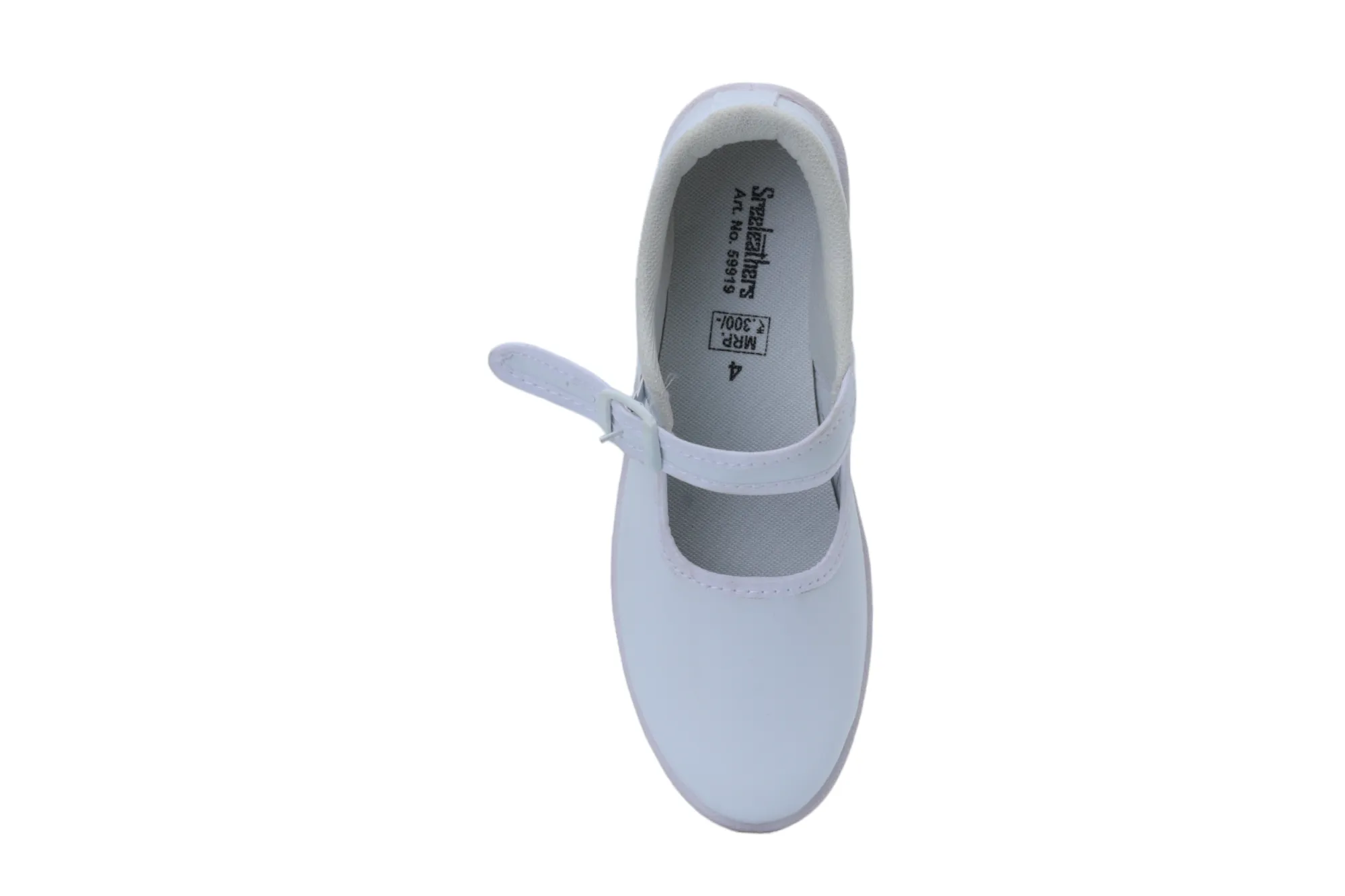 School Shoes Girls (White 6-8 Yrs) 59918