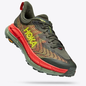 Scratch Resistant Men's Mafate Speed 4 Non Slip Traction Grip Airflow Engineered Upper Men's Mafate Speed 4