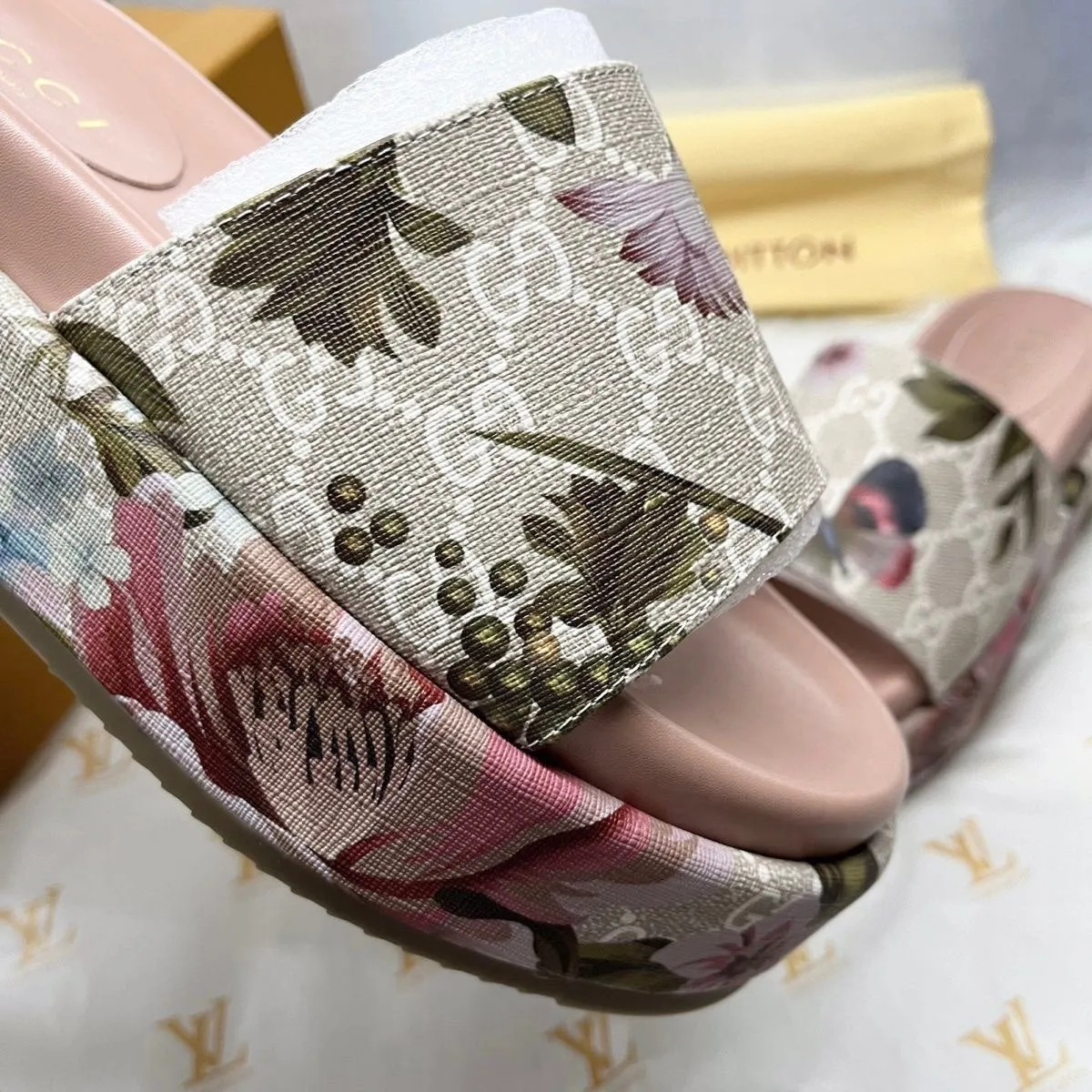 SE1053 GG Flora Slide Sandal / Size5-10