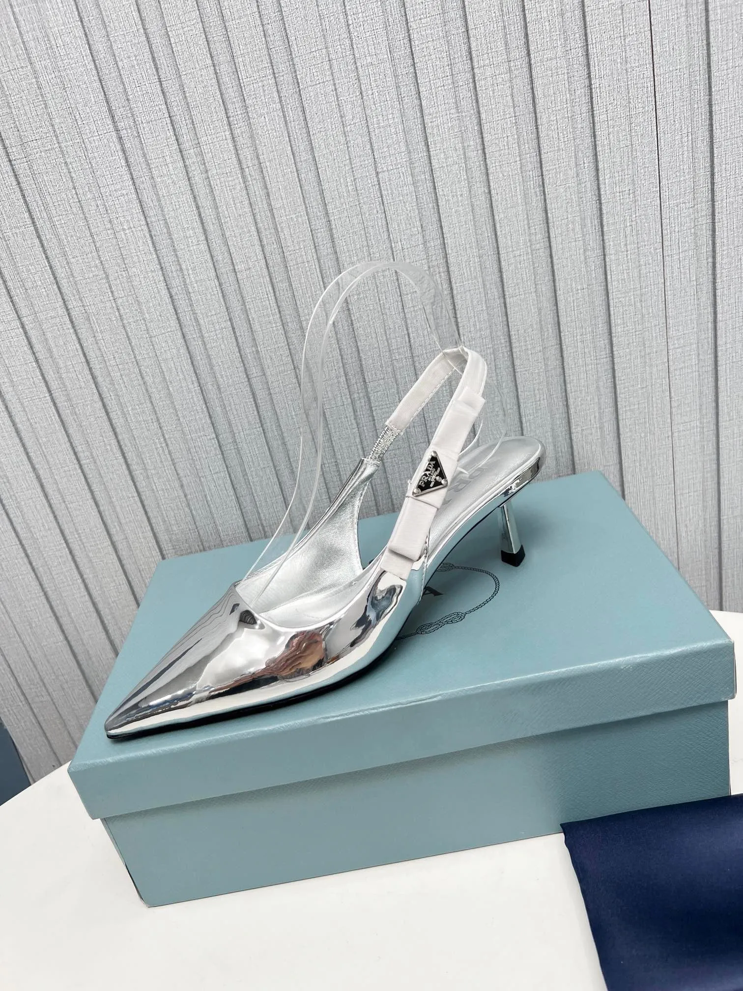 SE1145 PD Leather Slingback Pumps 50mm / Size5-10