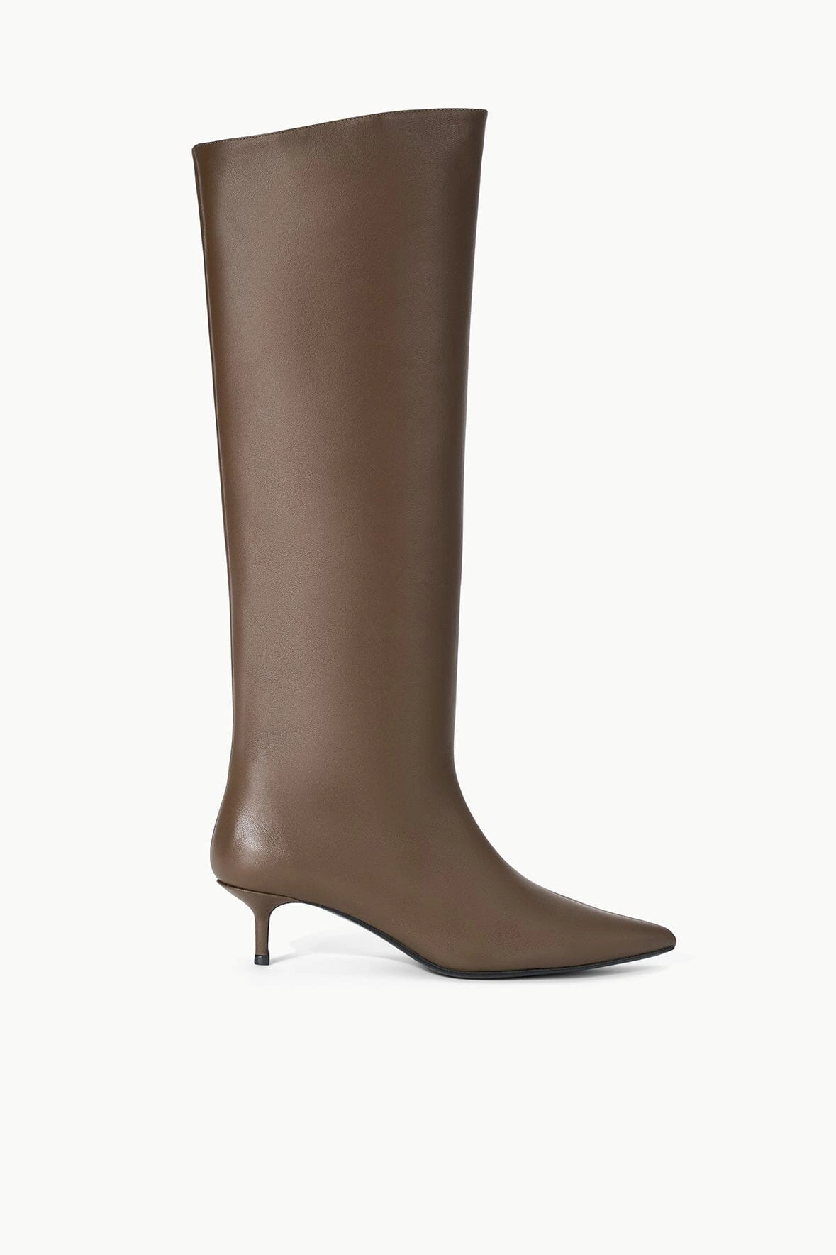 SEBASTIAN KITTEN HEEL BOOT | TRUFFLE Mix Hue