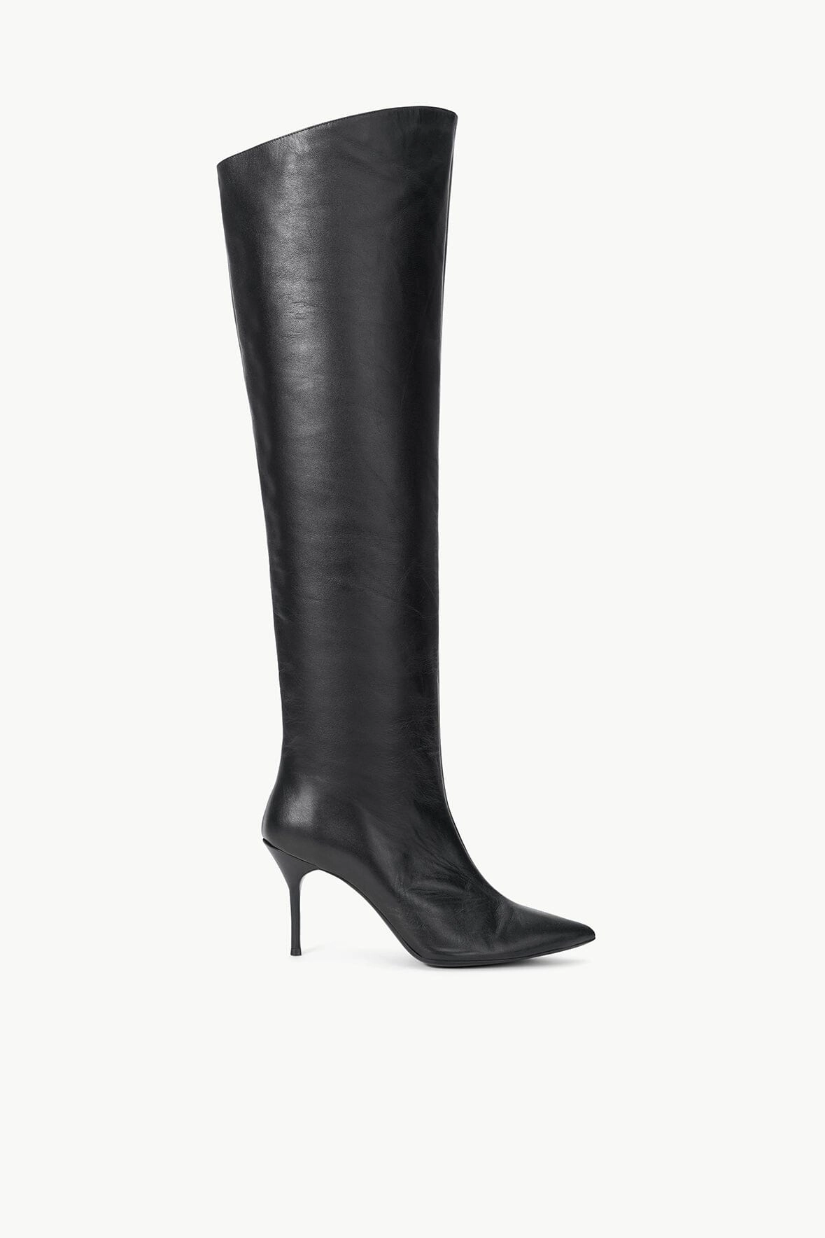Adjustable Straps SEBASTIAN OVER THE KNEE BOOT | BLACK
