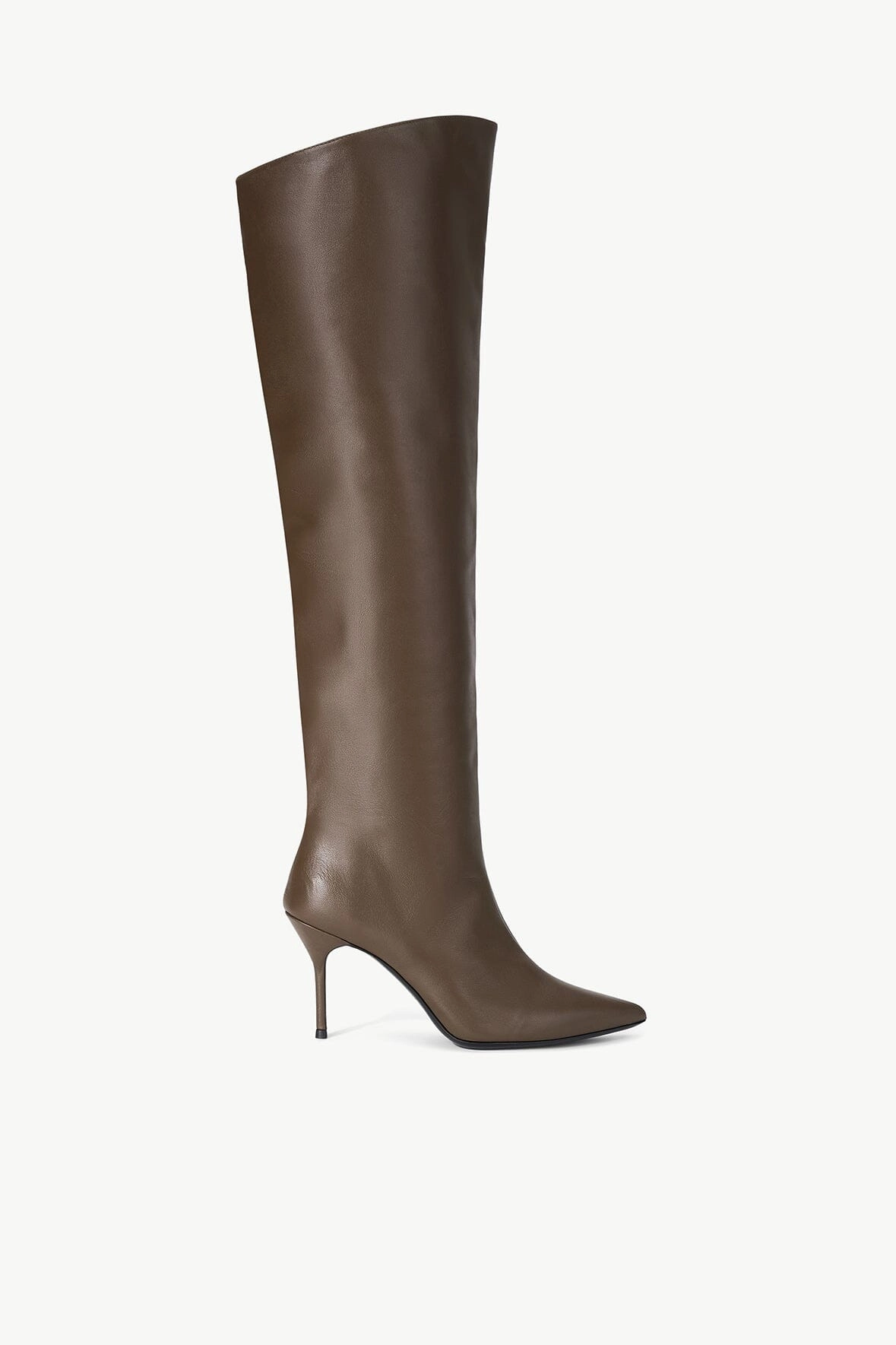 SEBASTIAN OVER THE KNEE BOOT | TRUFFLE Eco Friendly Minimalist Fans