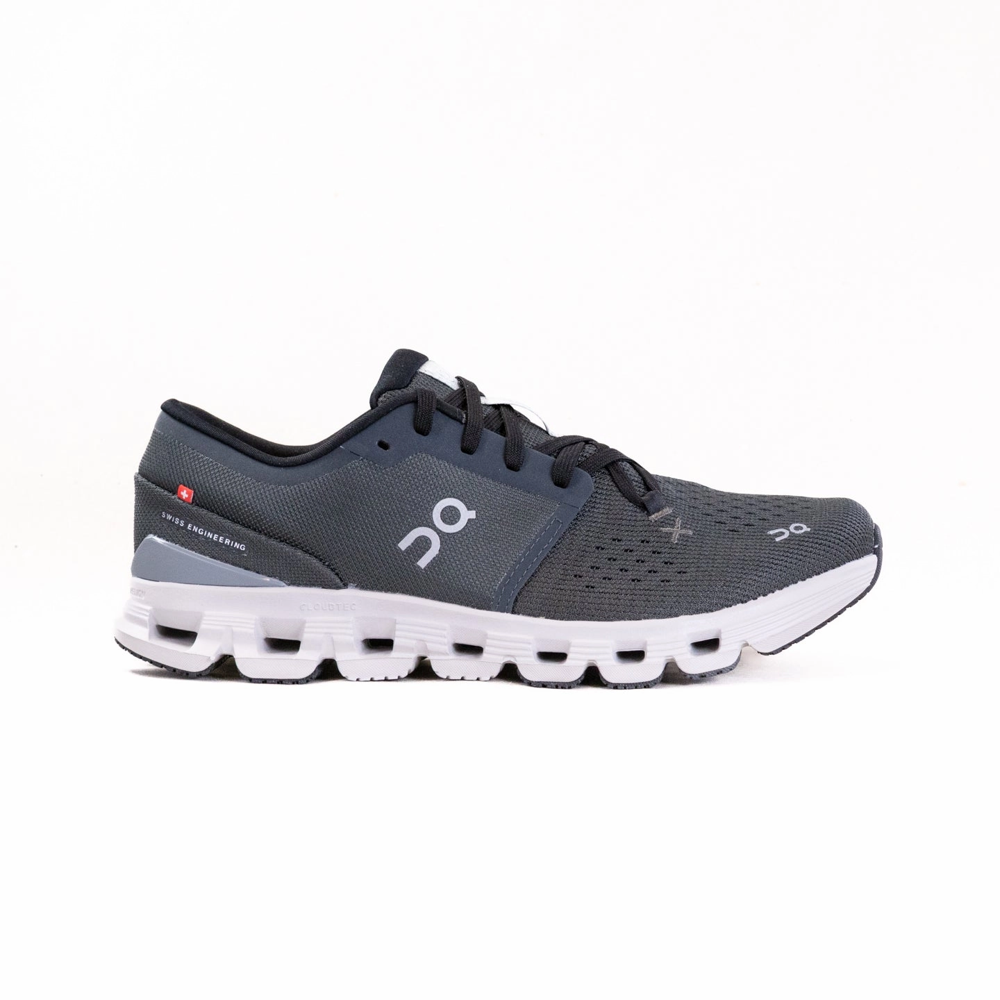 On Cloud X 4 (Men's) - Shadow/Apollo Canvas Construction