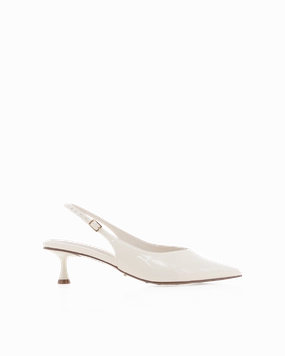 SELAH WIDE FIT - BONE PATENT Designer-Look Luxury heels Korean Chic SELAH WIDE FIT - BONE PATENT