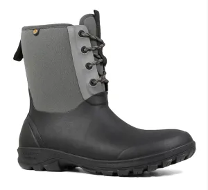 bold - prints tie - up style Sauvie Snow  Men's Winter Boots | Bogs
