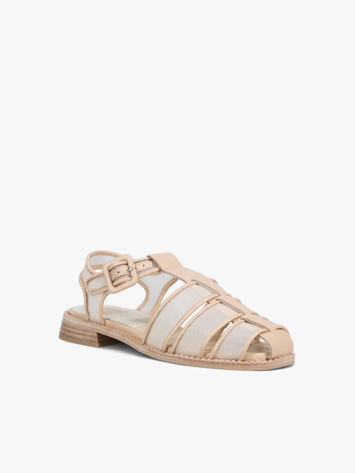 Leather Upper Holis Mesh Praline Mesh