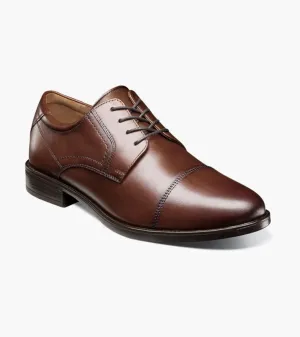 Shape modification Midtown Cap Toe Oxford-Cognac | Florsheim least stylish Midtown Cap Toe Oxford-Cognac | Florsheim