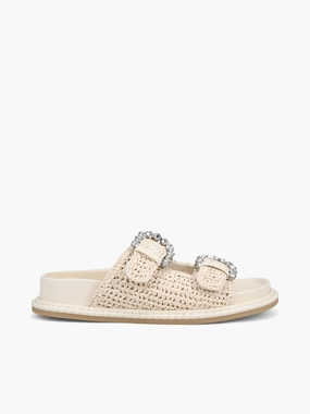 Shauny Crystal Oatmeal Knit Minimalist Look Low Weight Zero Break In Comfort Shauny Crystal Oatmeal Knit