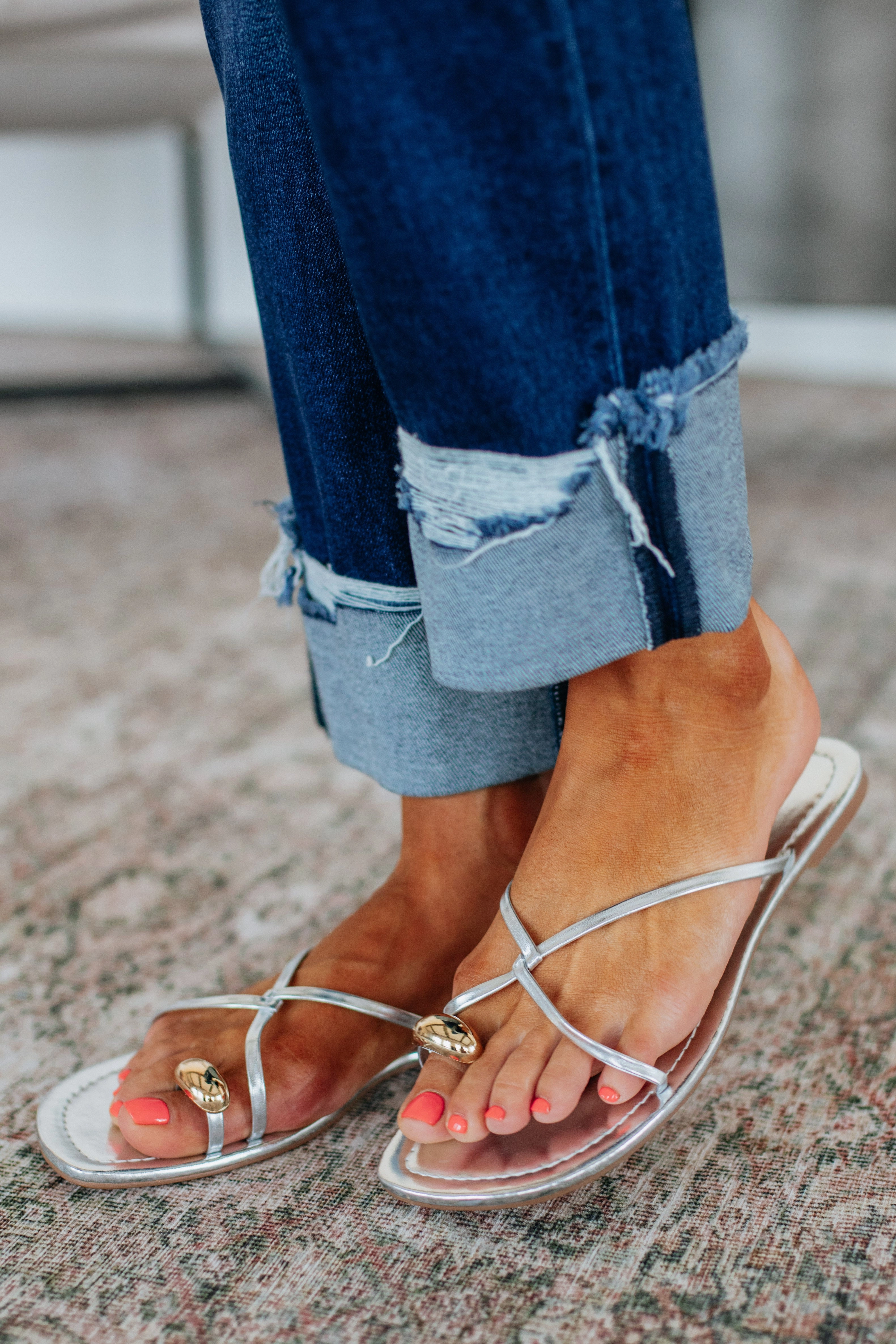 Shine & Tell Sandals Slip Resistant All Weather