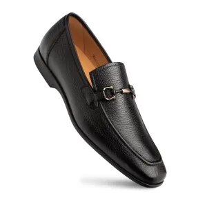 Shock Diffusing Heel Marinelli Deer Ornament Slip On-Black | Mezlan Marinelli Deer Ornament Slip On-Black | Mezlan Streamlined ease Fashionable