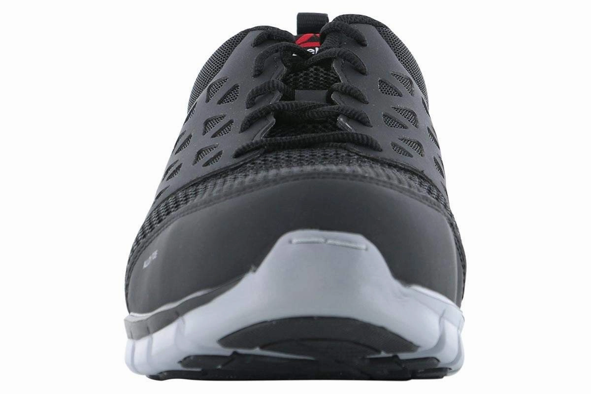 Waterproof Protective Gear Strong Lacing Reebok Sublite Alloy Safety Toe Shoe Black
