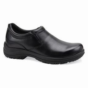 Shock Dispersing Dansko Men's Wynn Slip on Slip Resistant - Black Shock Dispersing Dansko Men's Wynn Slip on Slip Resistant - Black Coastal vibe Foam Lining Running Errands
