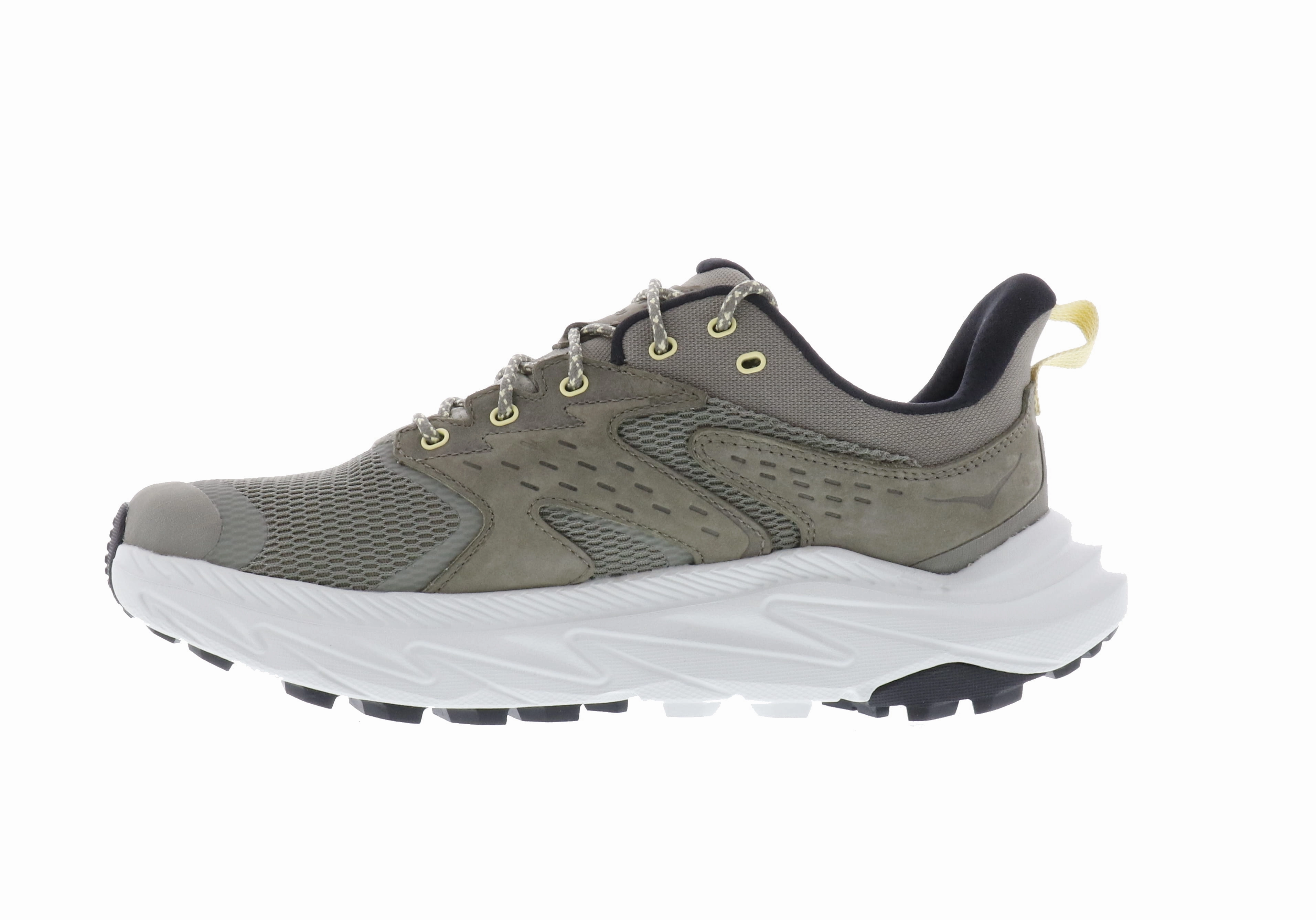 Lead Step Durable Stitching Detail Hoka Anacapa 2 Low GTX (Men's) - Olive Haze/Mercury