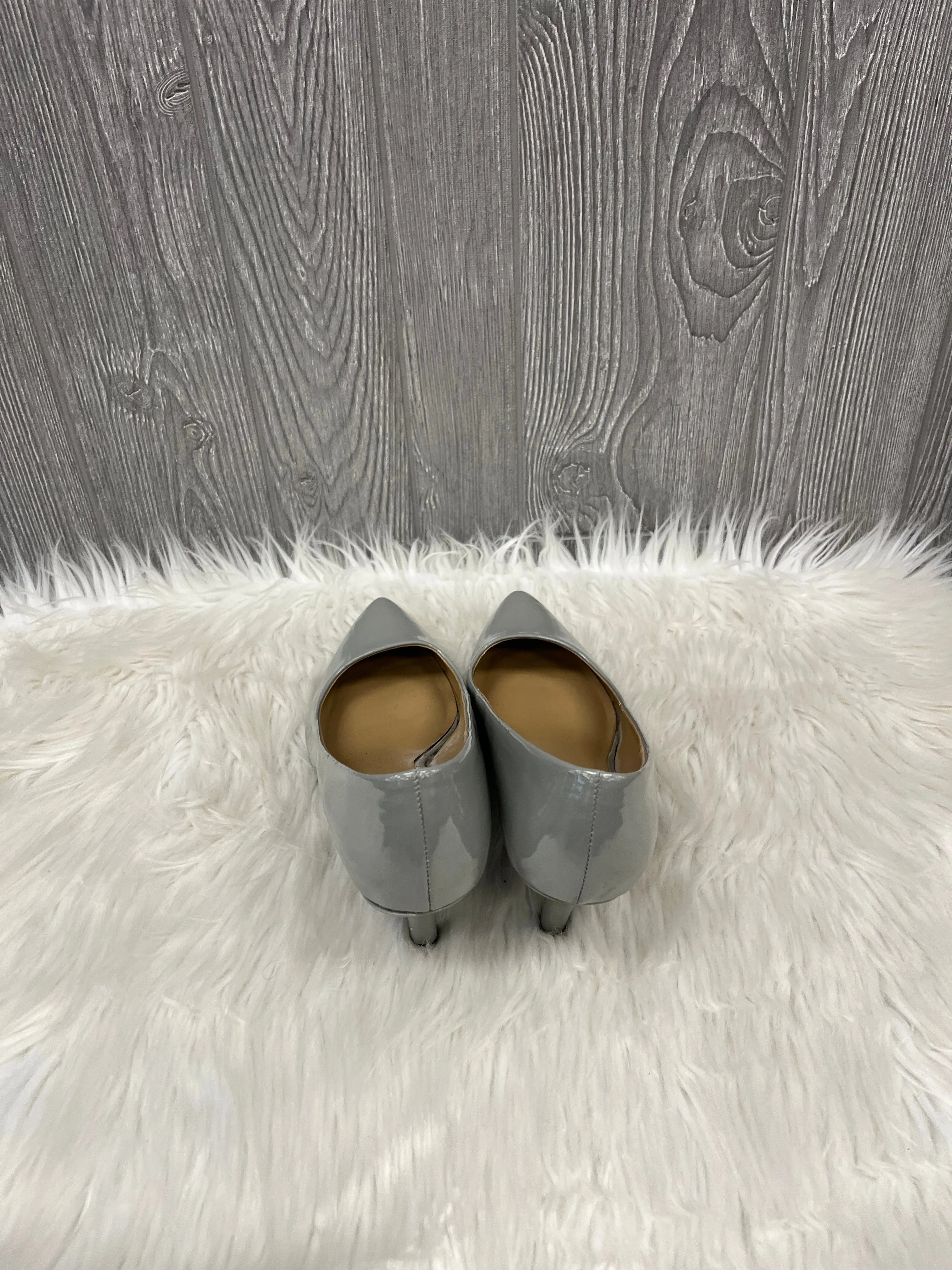 Shoes Heels Kitten By Metaphor In Grey, Size: 8.5