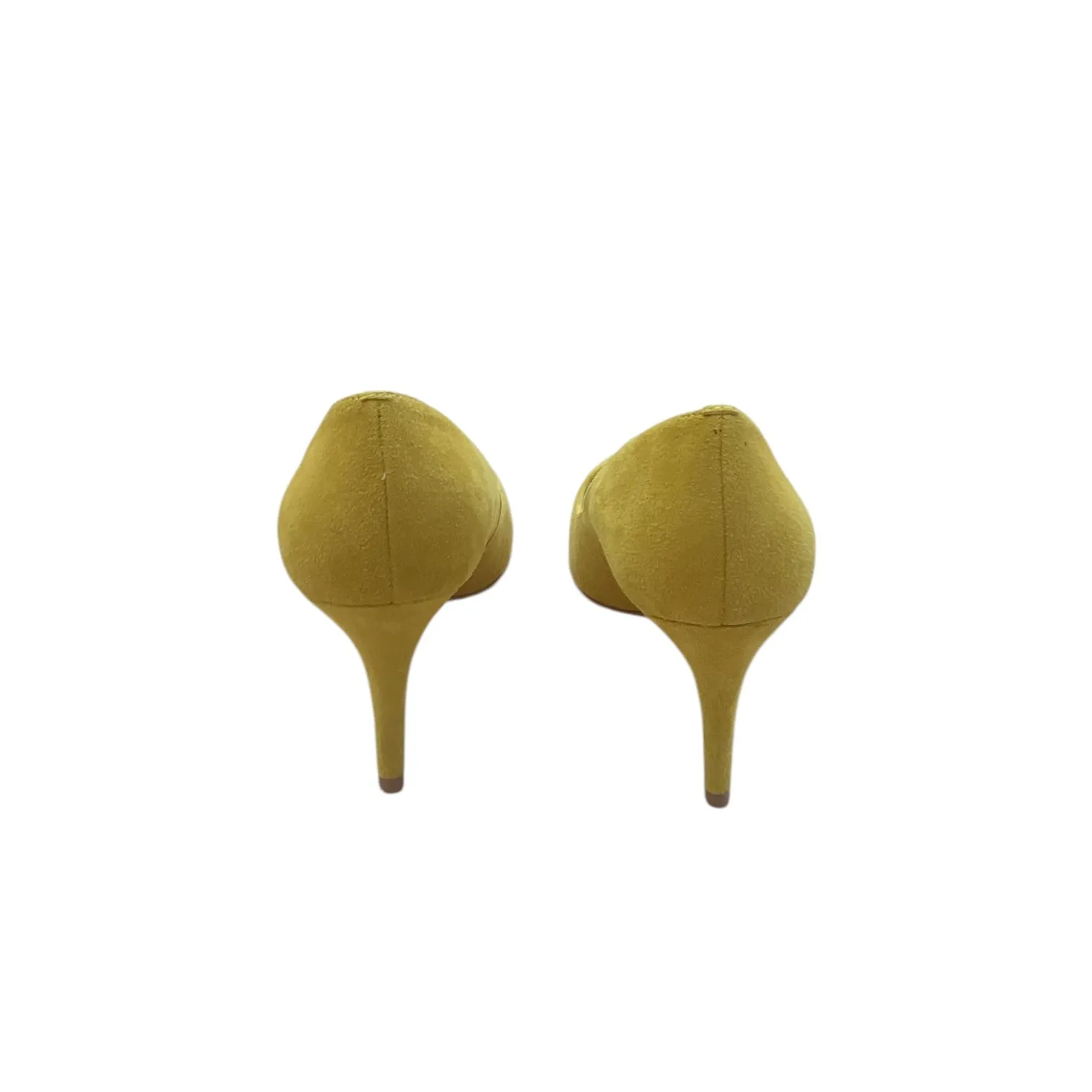 Shoes Heels Stiletto By Banana Republic In Yellow, Size: 7.5