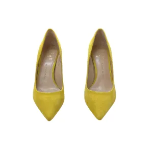Shoes Heels Stiletto By Banana Republic In Yellow, Size: 7.5