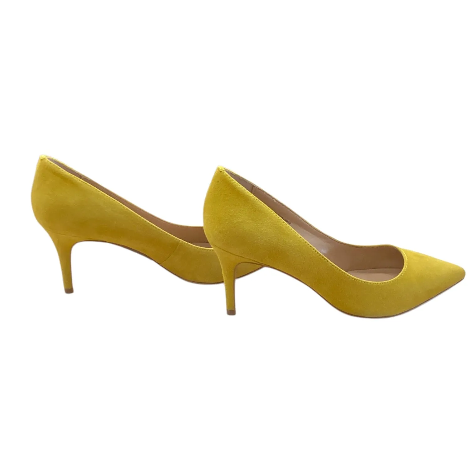 Shoes Heels Stiletto By Banana Republic In Yellow, Size: 7.5