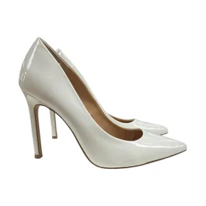 Shoes Heels Stiletto By Express In White, Size:8