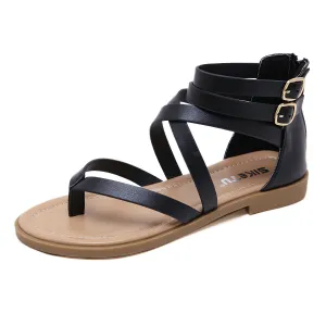 SIKETU | Flat Gladiator Sandals for Ladies