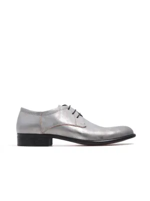 Silver Derby Shoes